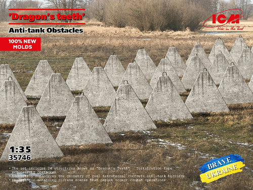 1/35 Аnti-tank Obstacles - Hobby Sense