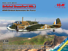1/48 Bristol Beaufort Mk.I, WWII British dominions Air Force w/Canadian Markings - Hobby Sense