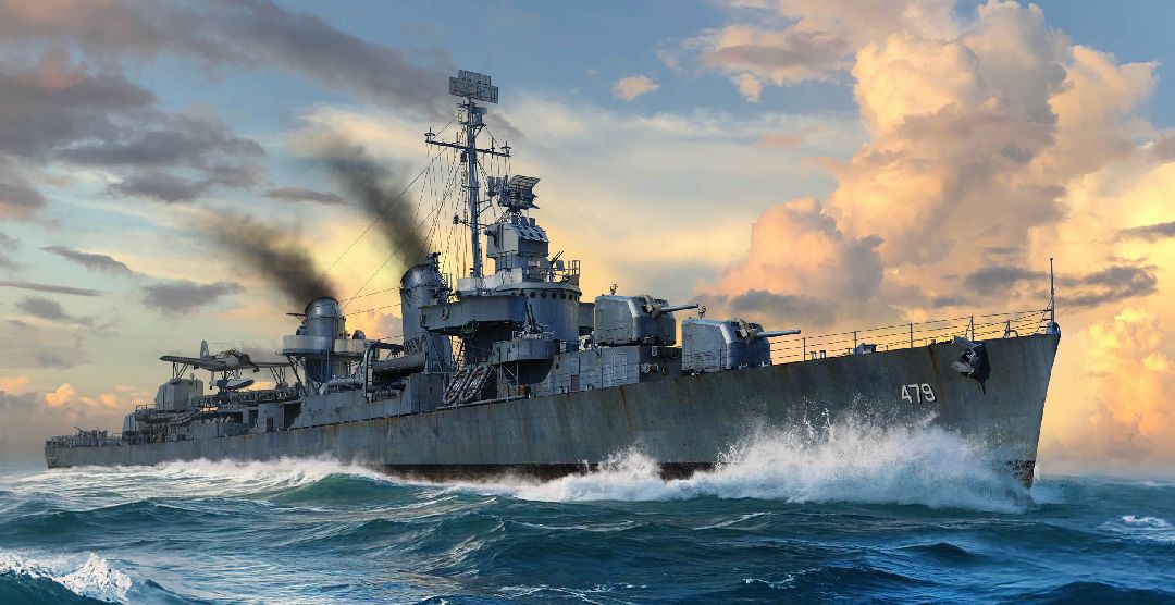 1/350 USS Stevens DD-479 - Hobby Sense