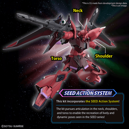 1/144 HGCE #247 Gelgoog Menace (Lunamaria Hawke Custom) - Hobby Sense