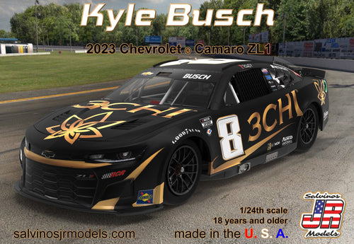 1/24 Kyle Busch 2023 Next Gen Primary Chevrolet Camaro - Hobby Sense