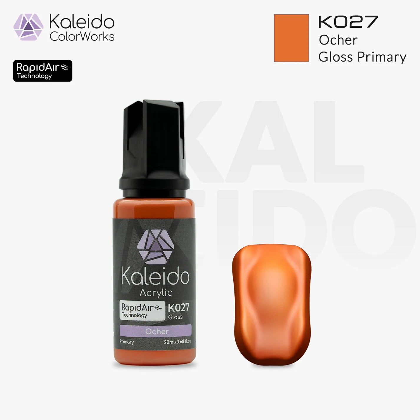 Selection of Kaleido Gaahleri Airbrush Paints (Gloss, Matt, Clear, Metallics)