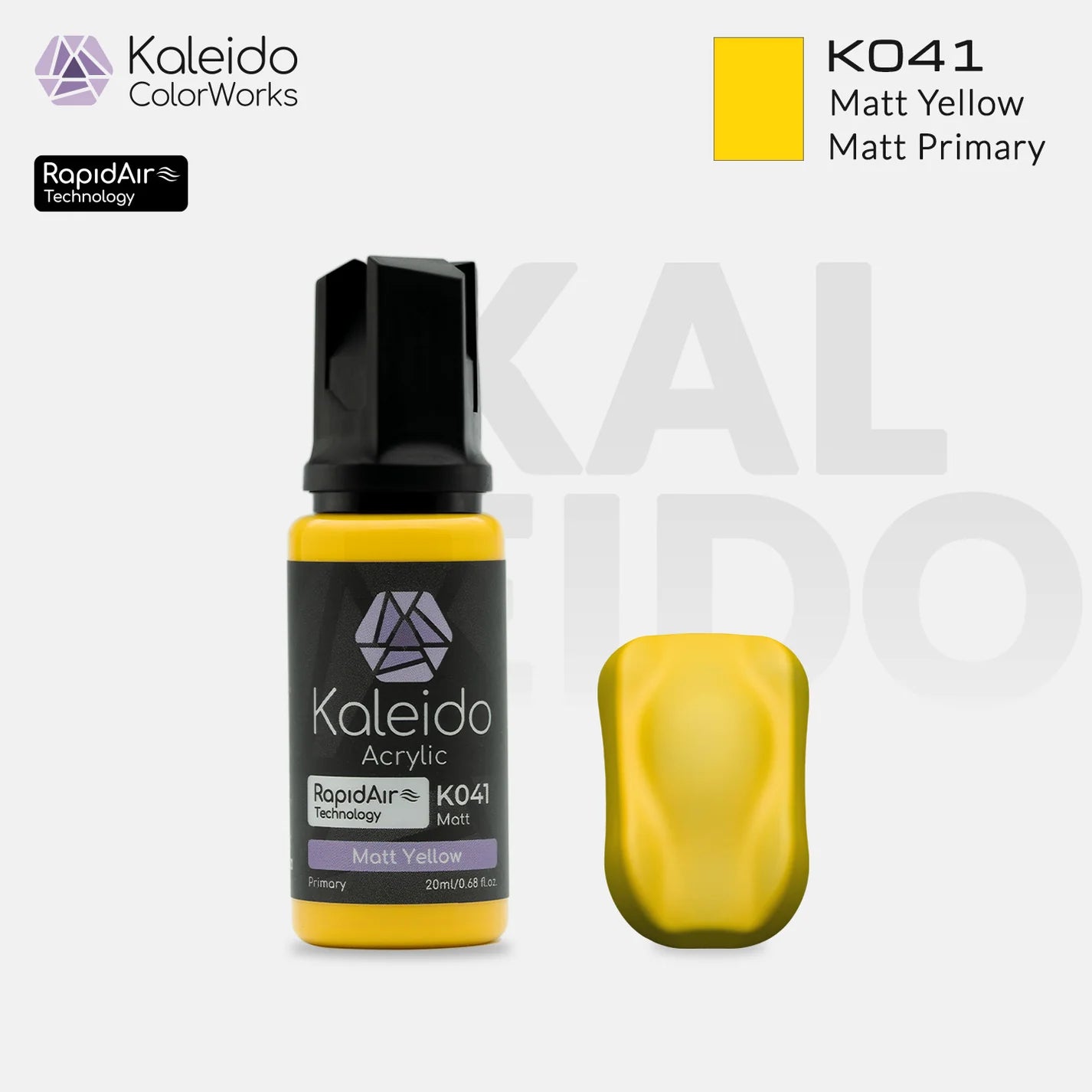 Selection of Kaleido Gaahleri Airbrush Paints (Gloss, Matt, Clear, Metallics)