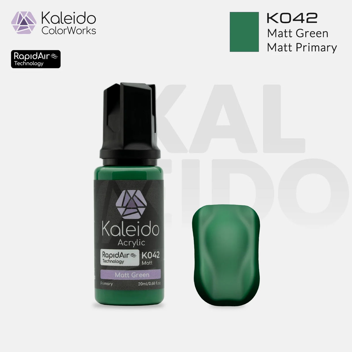 Selection of Kaleido Gaahleri Airbrush Paints (Gloss, Matt, Clear, Metallics)