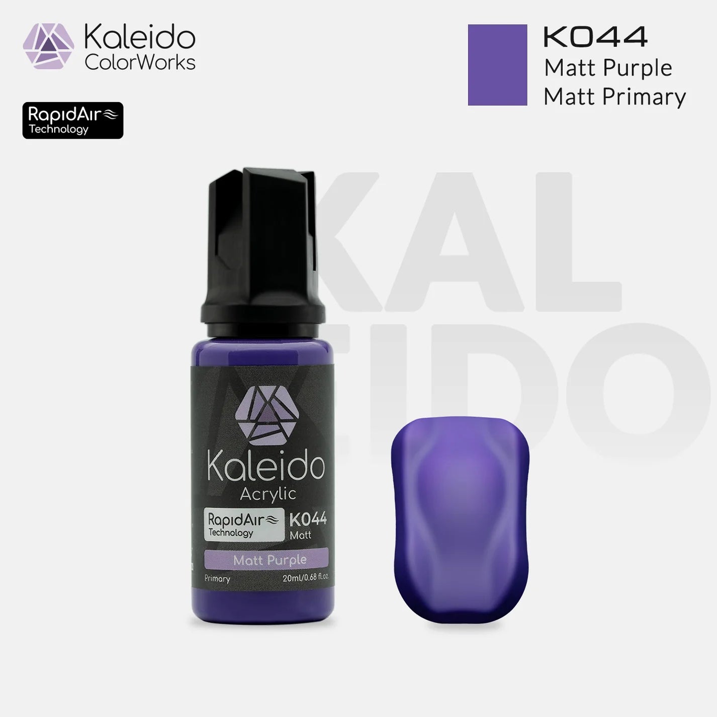 Selection of Kaleido Gaahleri Airbrush Paints (Gloss, Matt, Clear, Metallics)