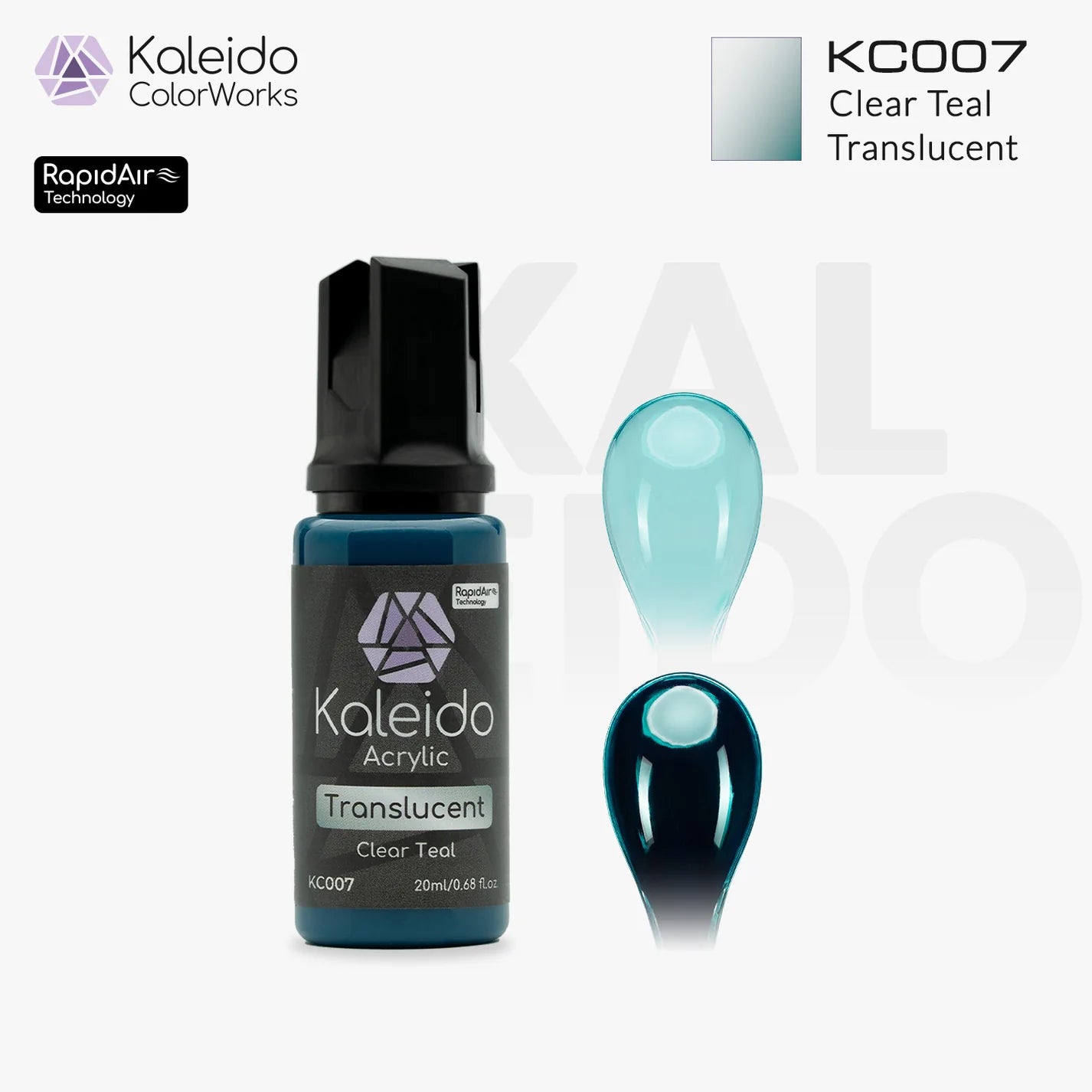 Selection of Kaleido Gaahleri Airbrush Paints (Gloss, Matt, Clear, Metallics)