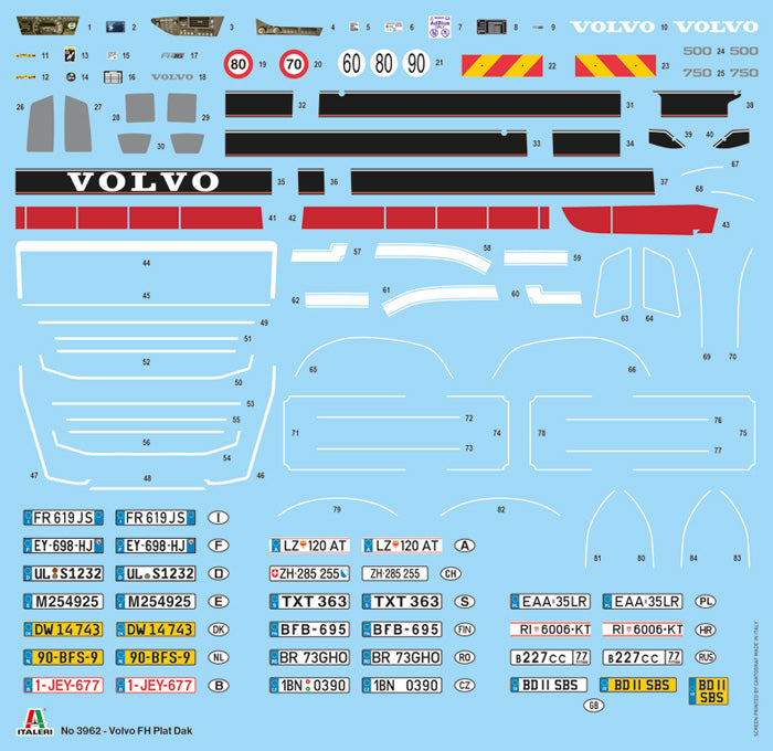 1/24 Volvo FH Plat Dak - Hobby Sense
