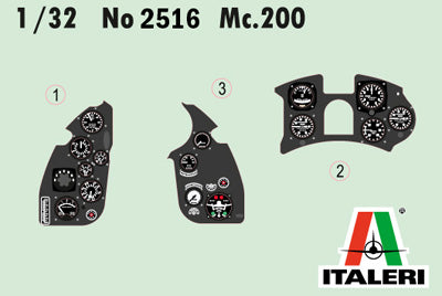 Italeri 1/32 Macchi C.200 - Hobby Sense