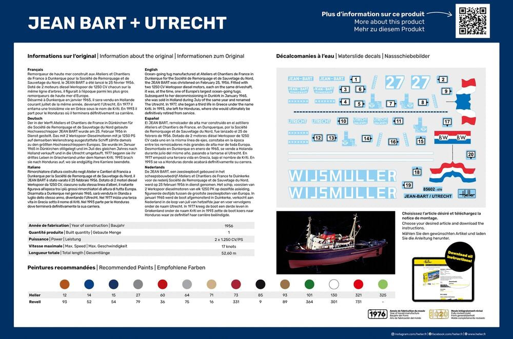 1/200 Jean Bart + Utrecht - Hobby Sense