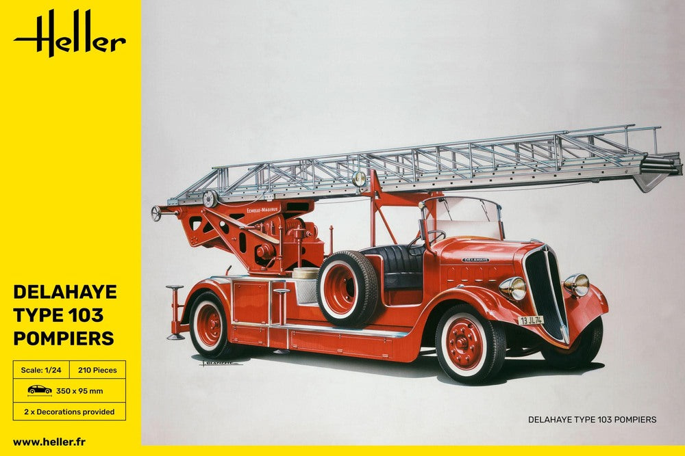 1/24 Delahaye Type 103 Pompiers - Hobby Sense