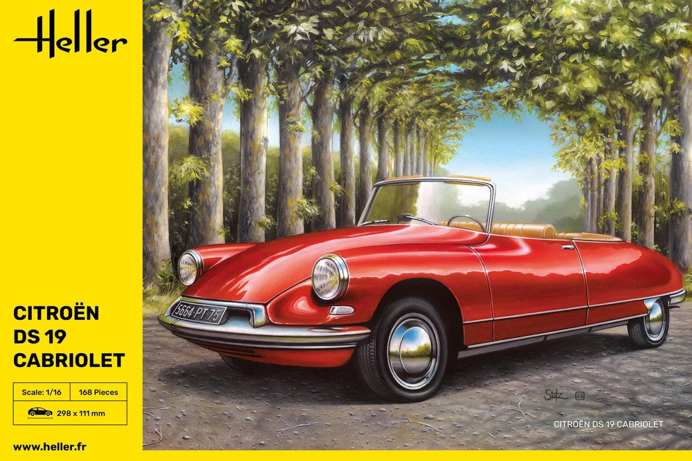 1/16 Citroen DS 19 Cabriolet - Hobby Sense