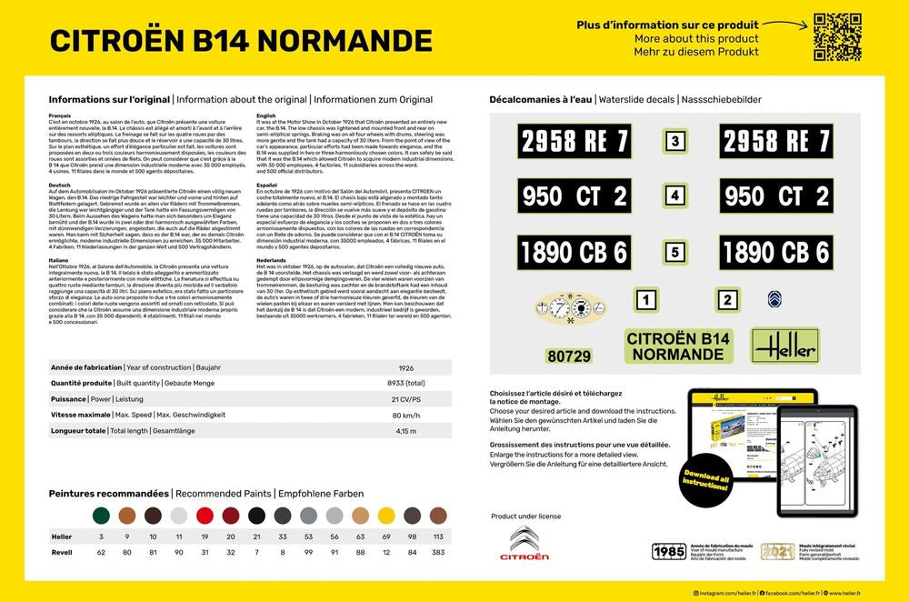 1/24 Citroen B14 Normande - Hobby Sense