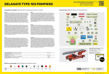 1/24 Delahaye Type 103 Pompiers