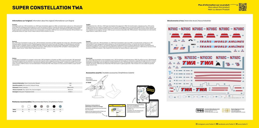 1/72 Super Constellation TWA - Hobby Sense