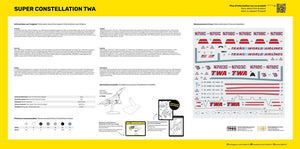 1/72 Super Constellation TWA