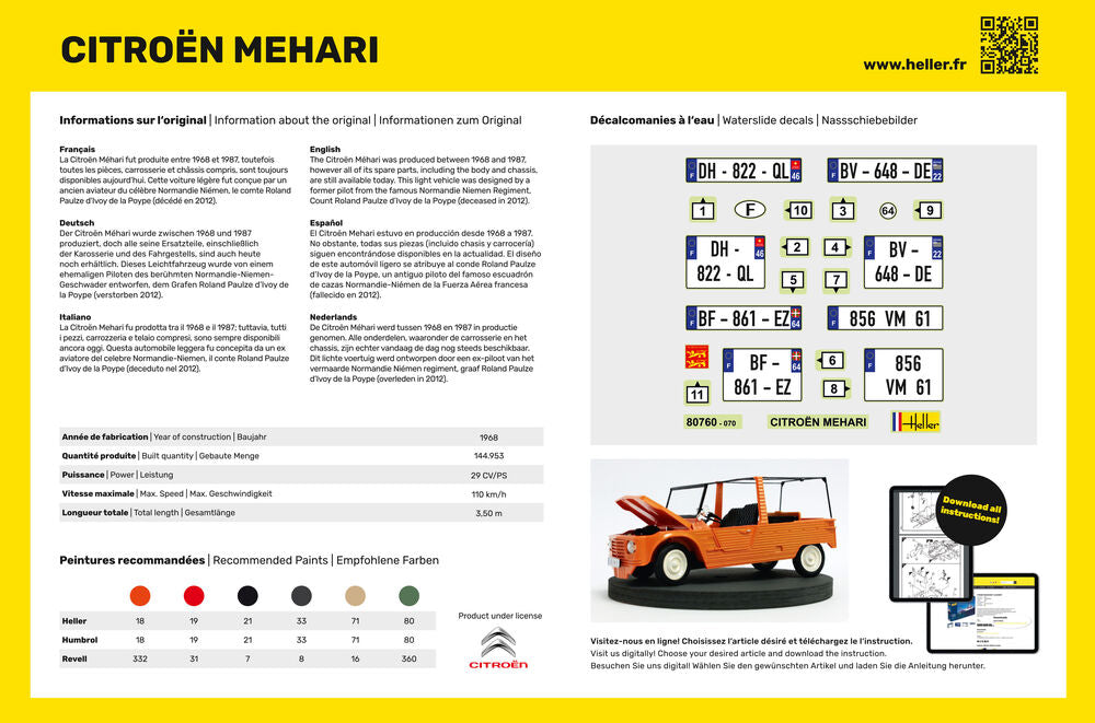 1/24 Citroen Mehari - Hobby Sense