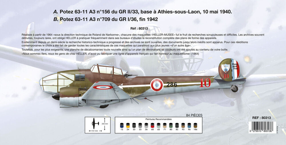 1/72 Potez 63-11 A3 - Hobby Sense