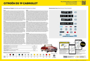 1/16 Citroen DS 19 Cabriolet