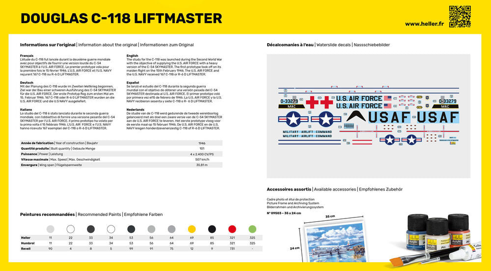 1/72 Douglas C118 Liftmaster - Hobby Sense
