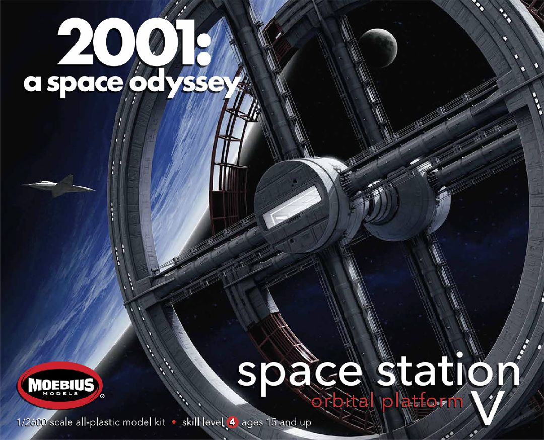 1/2600 2001 Space Odyssey: Space Station V - Hobby Sense