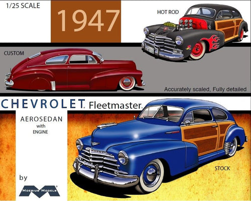 1/25 1947 Chevrolet Fleetmaster Aerosedan