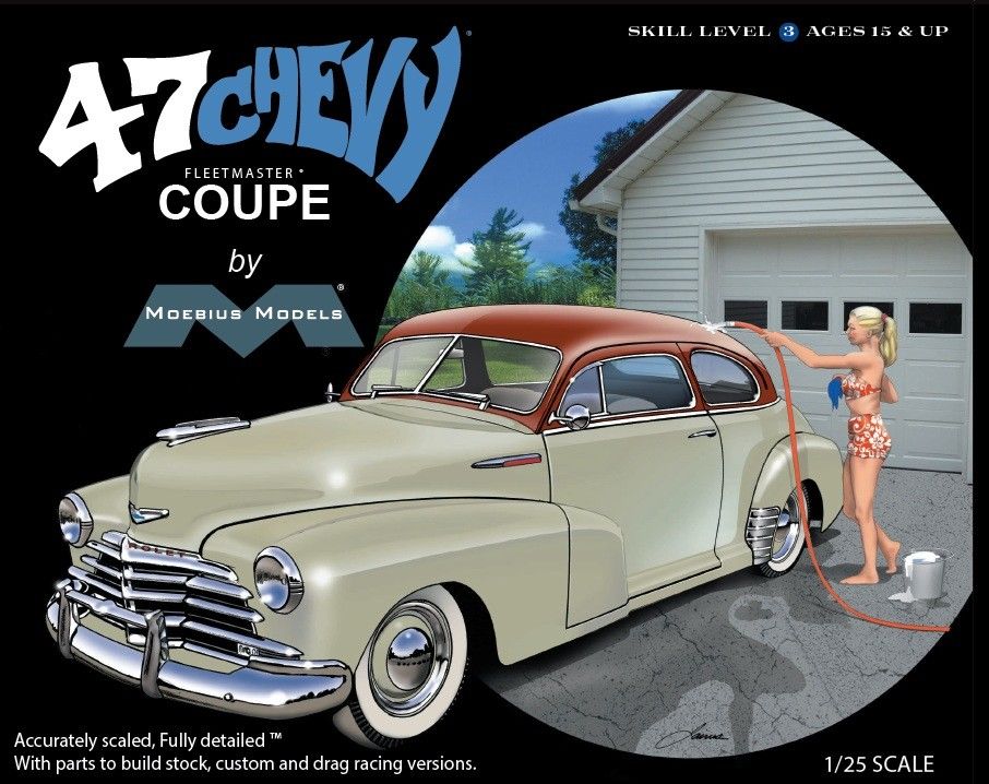 1/25 1947 Chevy Fleetmaster Coupe - Hobby Sense