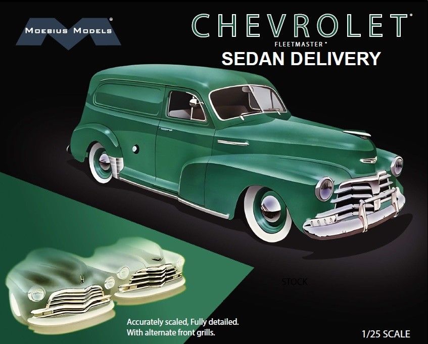 1/25 1948 Chevrolet Fleetmaster Sedan Delivery - Hobby Sense
