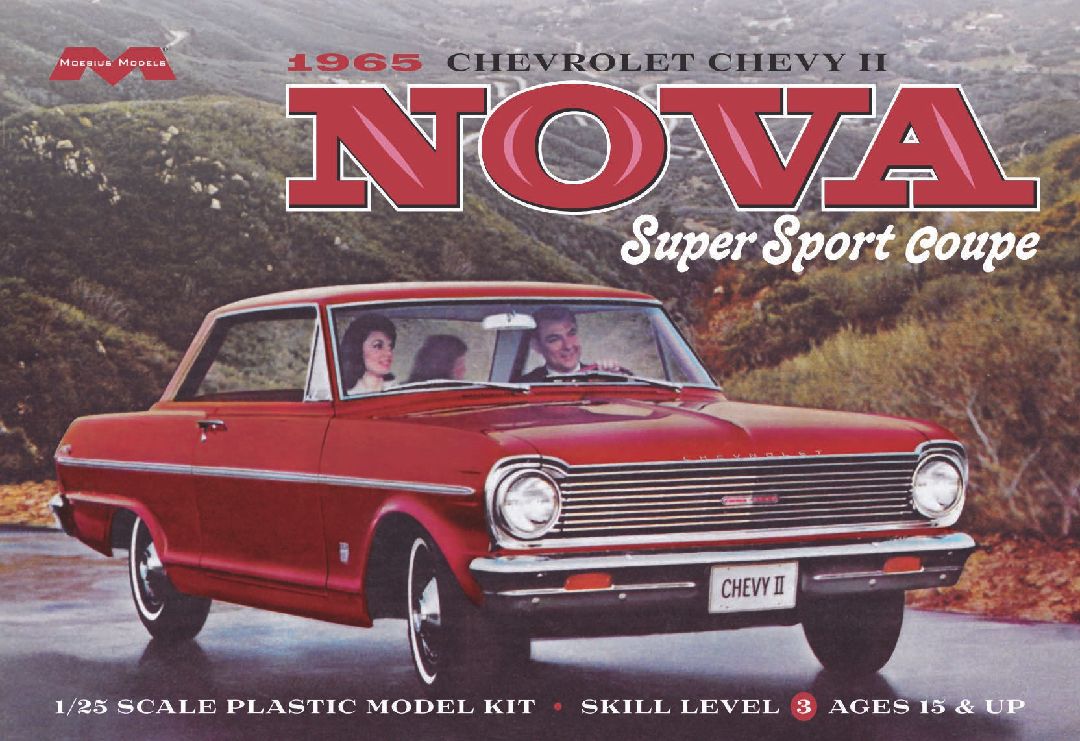 1/25 1965 Chevy II Nova Super Sport Coupe - Hobby Sense