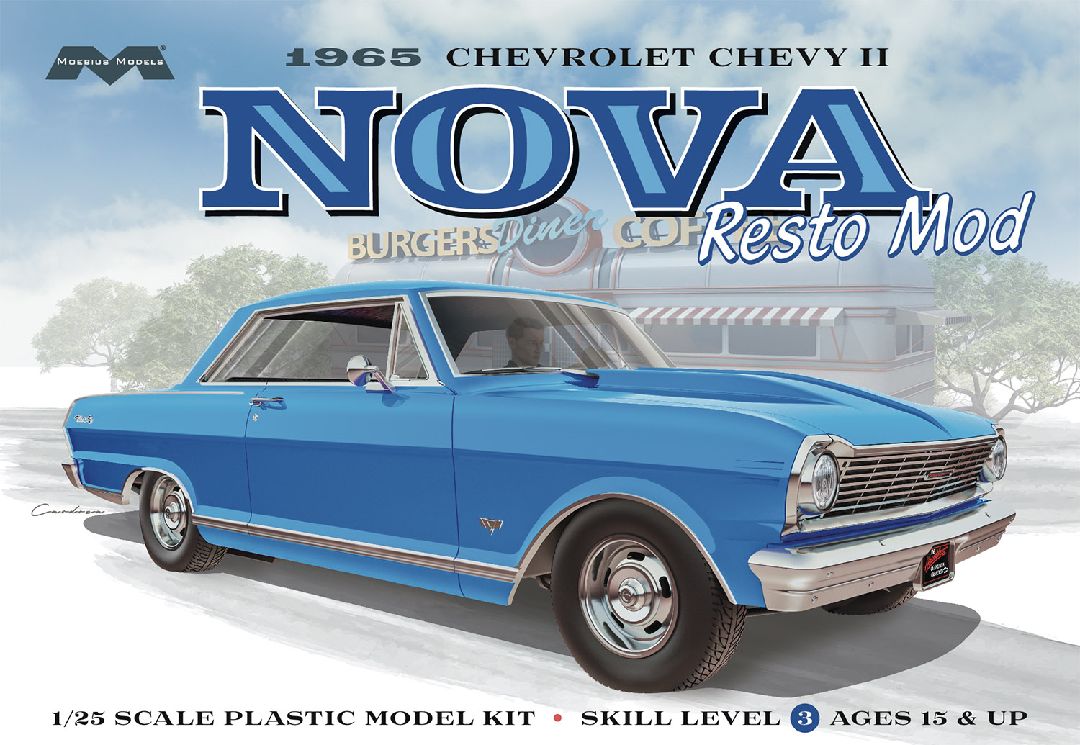 1/25 1965 Chevy II Nova Resto Mod - Hobby Sense