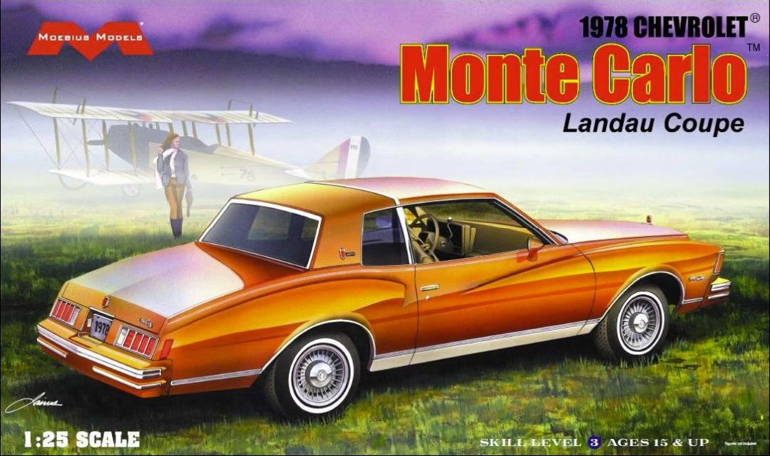 Moebius 1/25 1978 Chevrolet Monte Carlo Landau Coupe - Hobby Sense