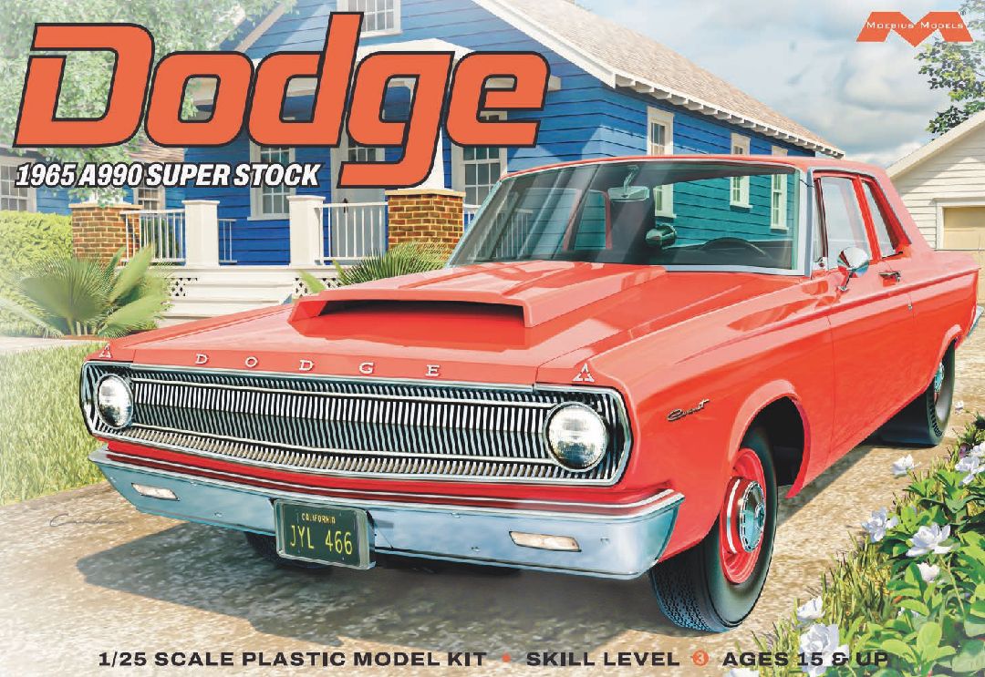 1/25 1965 Dodge A990 Super Stock Car - Hobby Sense