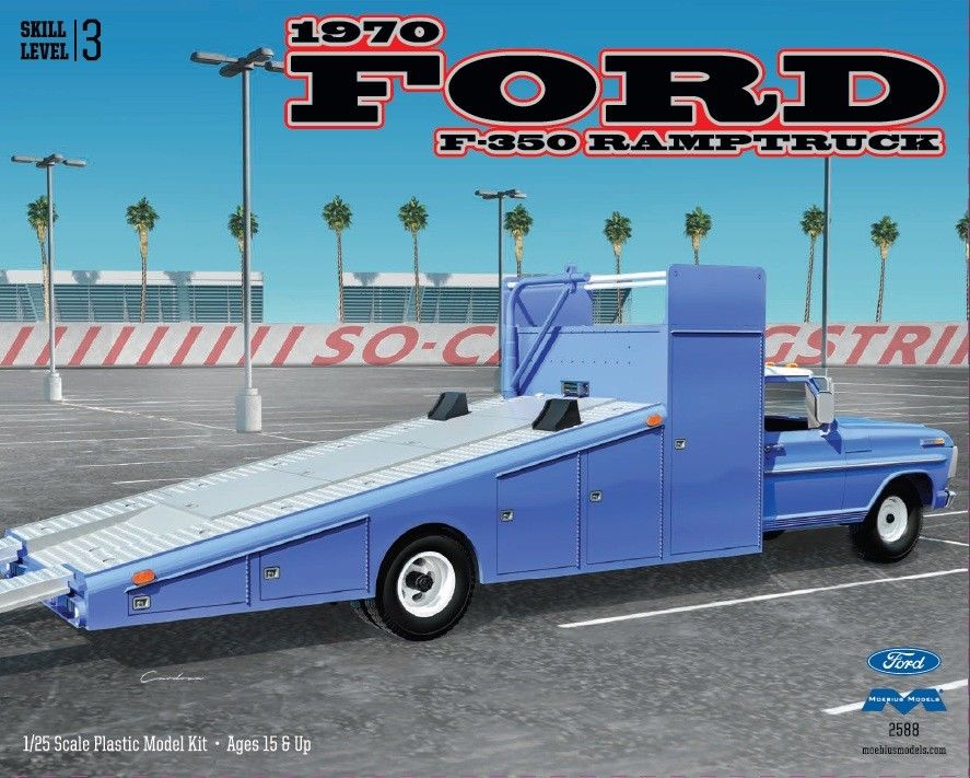 1/25 970 Ford F350 Ramptruck - Hobby Sense