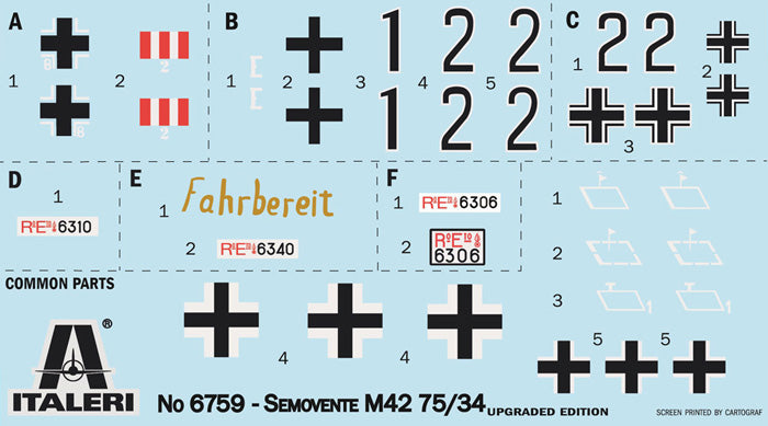 Italeri 1/35 Semovente M42 da 75/34 Upgraded