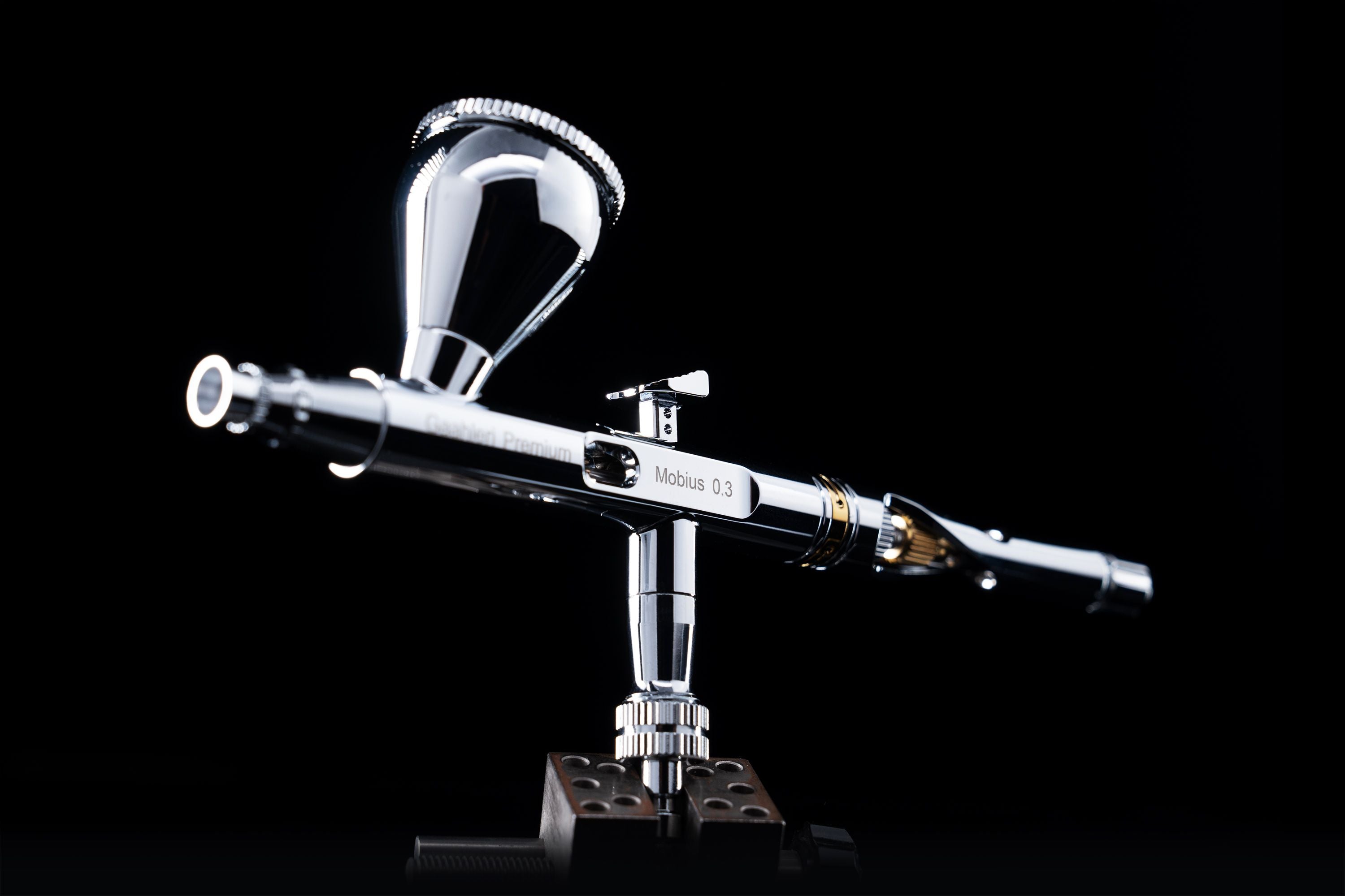 Premium Series GHPM-Mobius 0.3mm Dual-Action Airbrush - Hobby Sense