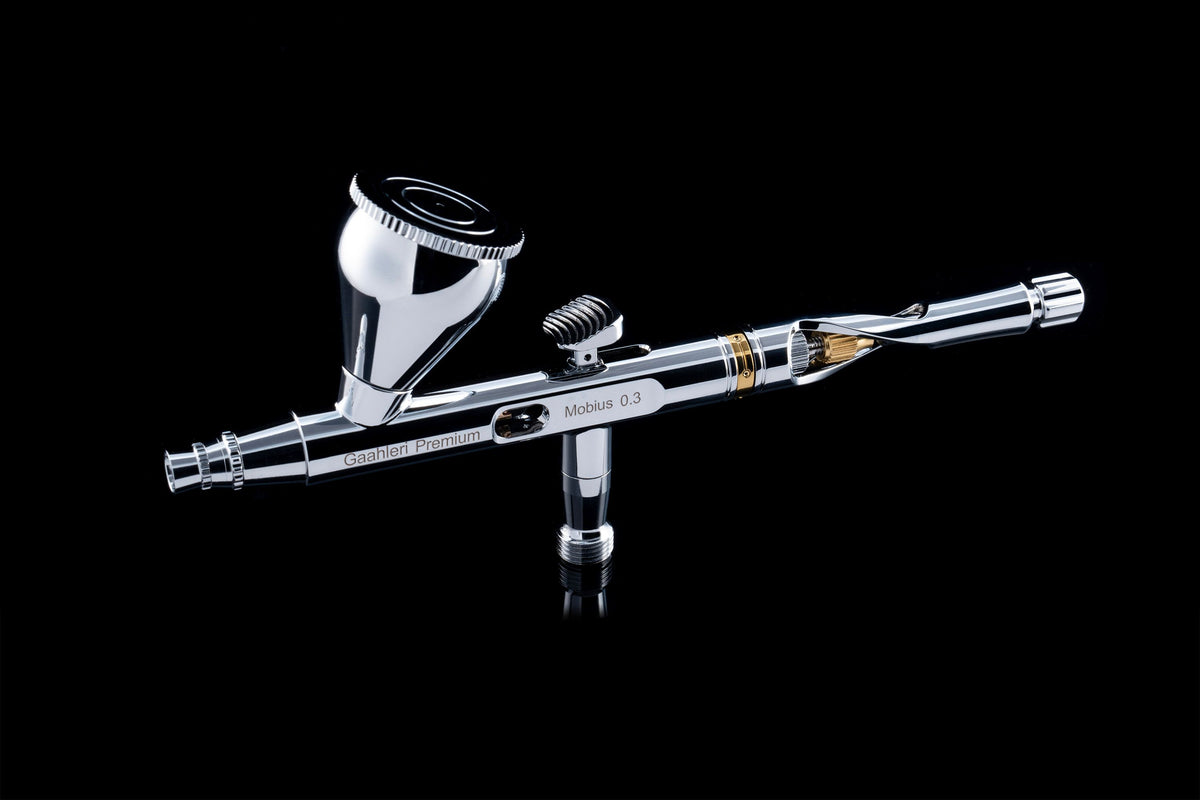 Premium Series GHPM-Mobius 0.3mm Dual-Action Airbrush - Hobby Sense