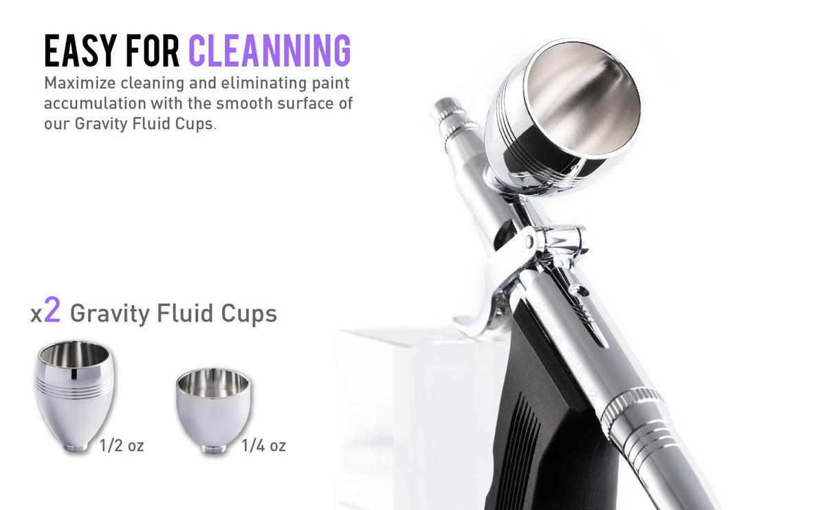 GHAD-68 Advanced Series Dual Action Airbrush 0.38mm&0.5mm - Hobby Sense