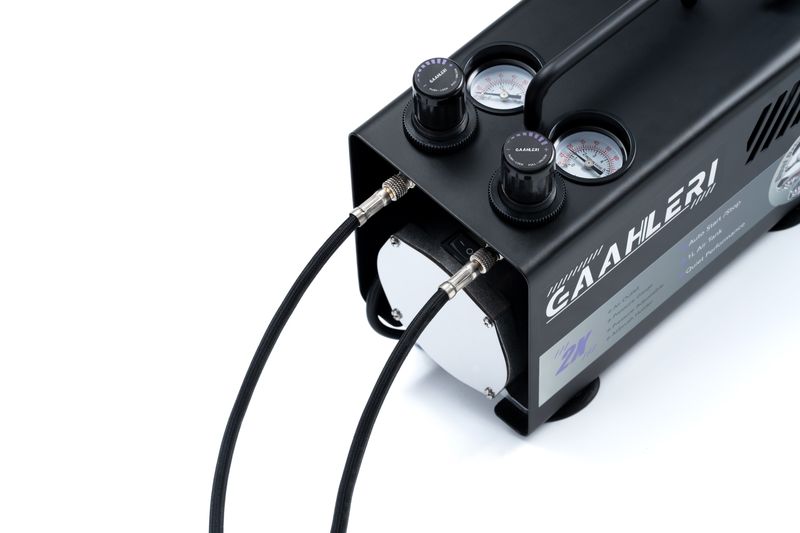 Dual Drive Series Airbrush Kit Compressor - Hobby Sense