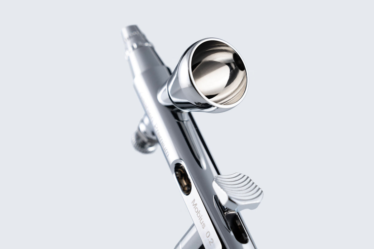 Premium Series GHPM-Mobius 0.2mm Dual Action Airbrush - Hobby Sense