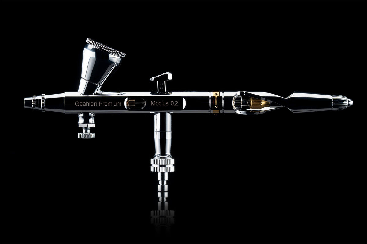 Premium Series GHPM-Mobius 0.2mm Dual Action Airbrush - Hobby Sense