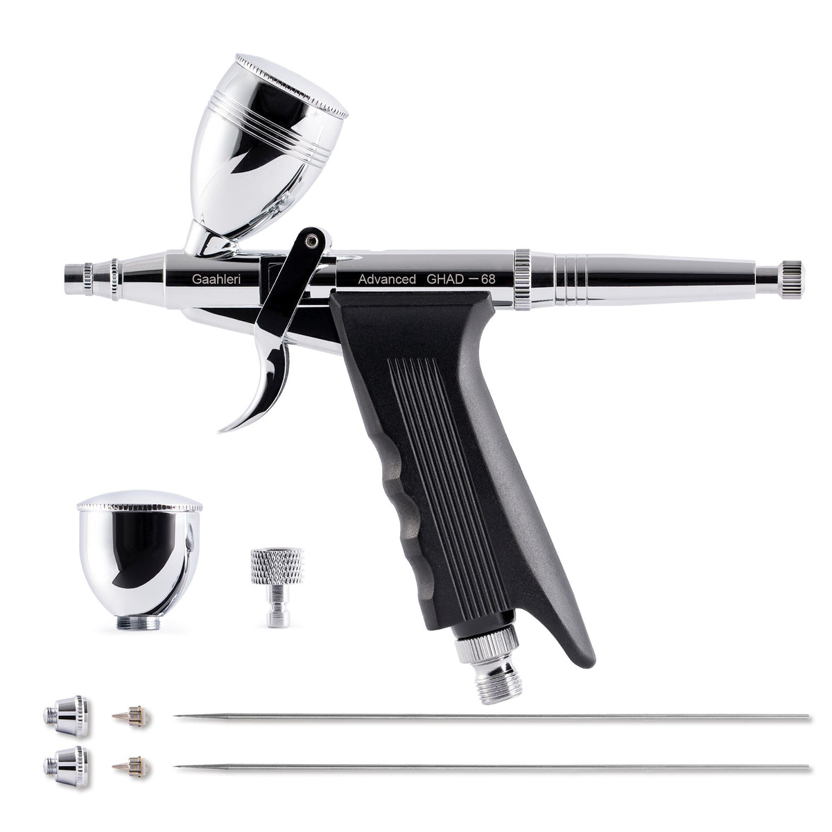 GHAD-68 Advanced Series Dual Action Airbrush 0.38mm&0.5mm - Hobby Sense