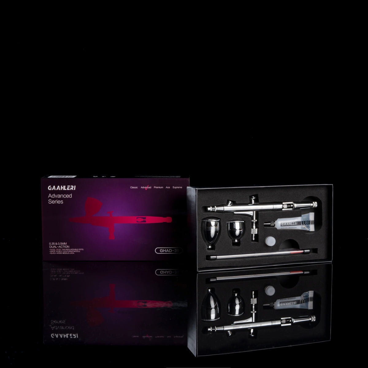 GHAD-39 Advanced Series Dual-Action Airbrush 0.35&0.5mm - Hobby Sense