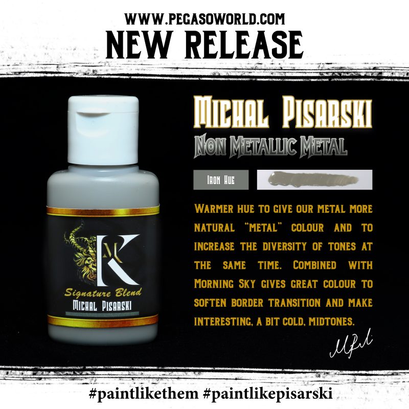 Kimera Kolors Michal Pisarski Signature Set Non Metallic Metal - Hobby Sense