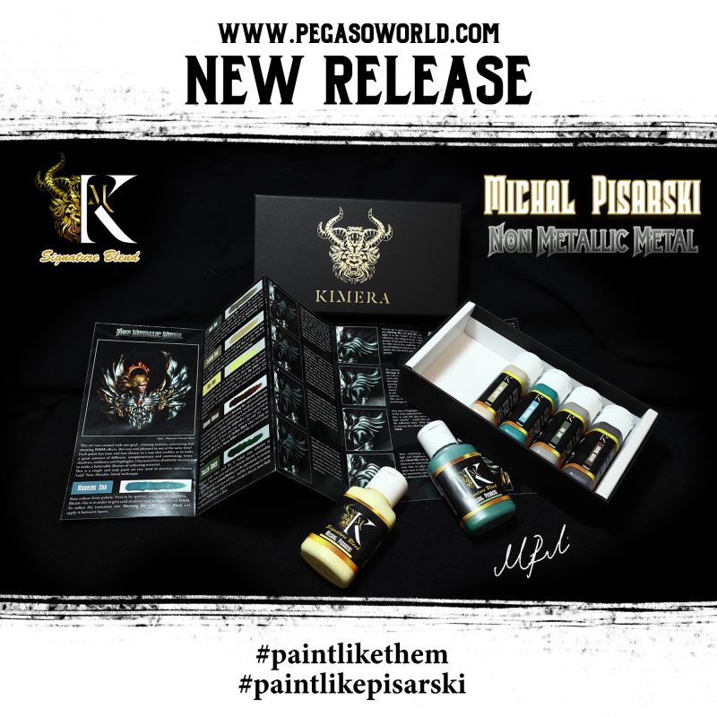 Kimera Kolors Michal Pisarski Signature Set Non Metallic Metal - Hobby Sense