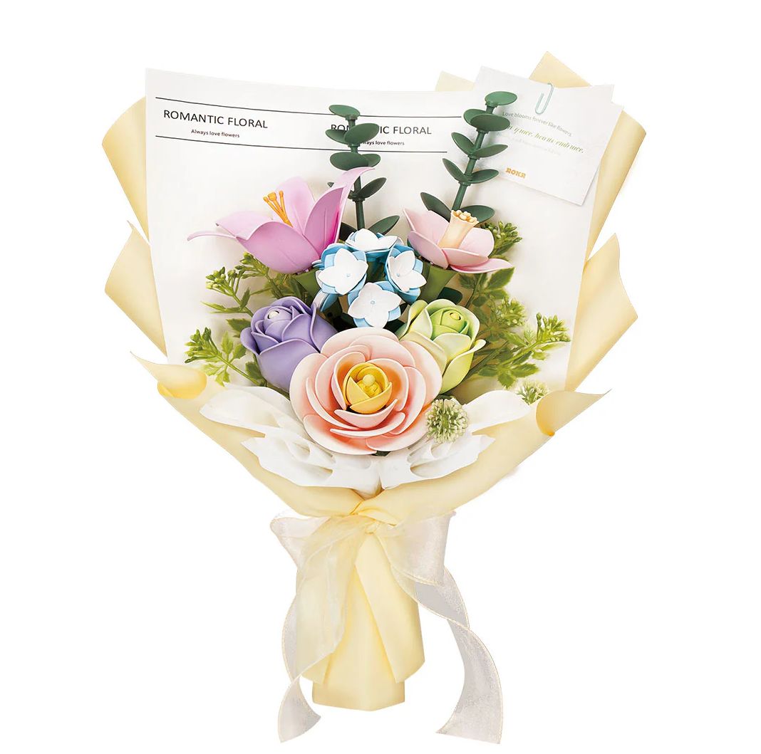 ROKR DIY Spring Time Bouquet 3D Puzzle - Hobby Sense