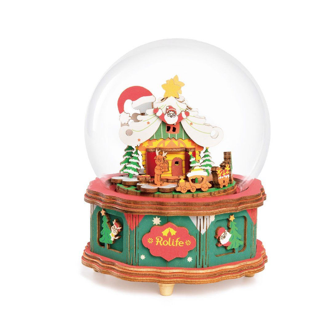 Rolife Christmas Town Miniature Doll House - Hobby Sense