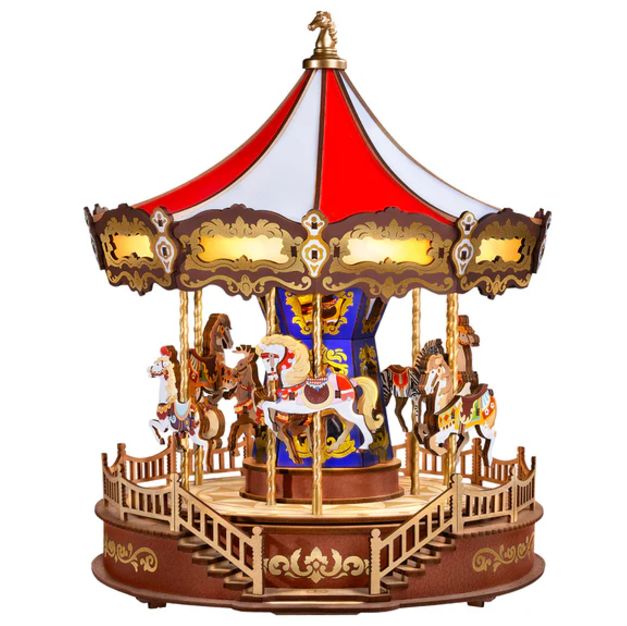 Rolife Classic Carousel 3D Woodel Puzzle - Hobby Sense