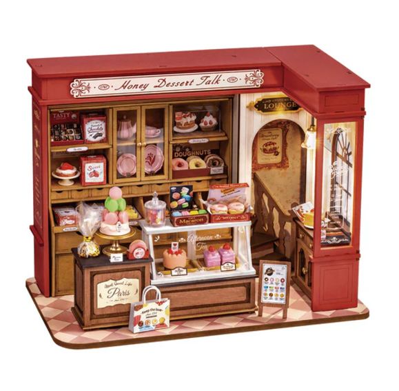 Rolife Honey Dessert Talk DIY Miniature House Kit - Hobby Sense