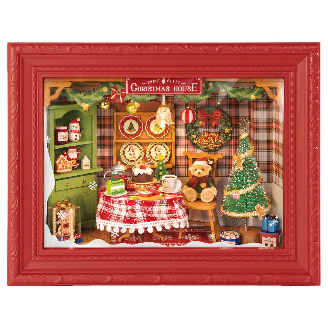 Rolife Christmas Eve Party 3D Wooden Puzzle - Hobby Sense