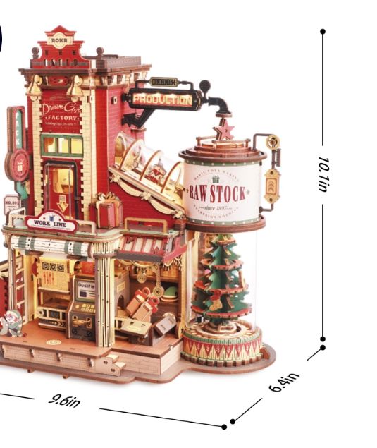ROKR Dream Gift Factory 3D Wooden Puzzle - Hobby Sense