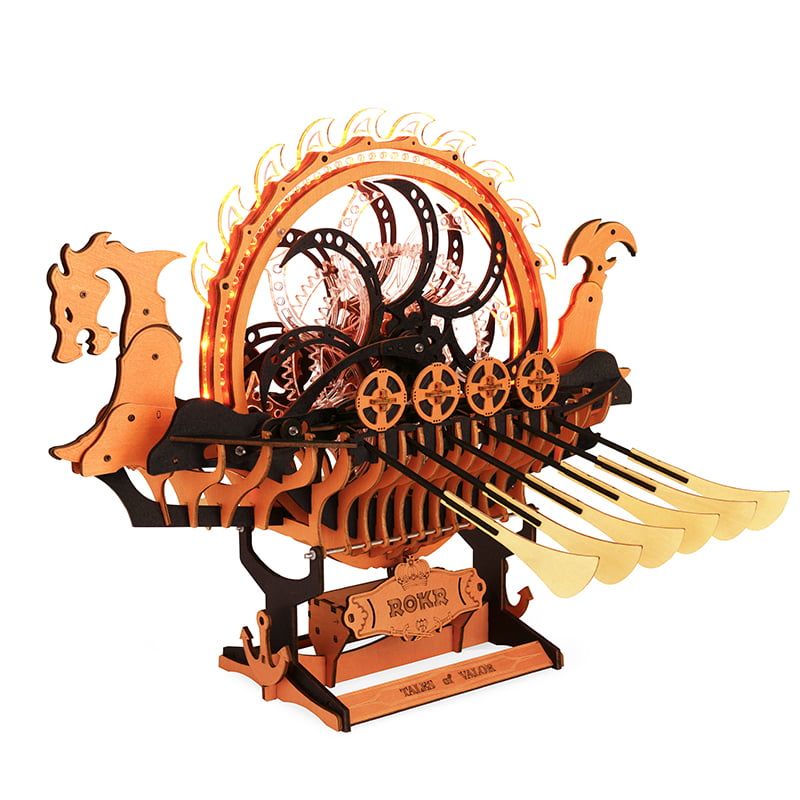 ROKR Dragon-Boat 3D Wooden Puzzle - Hobby Sense